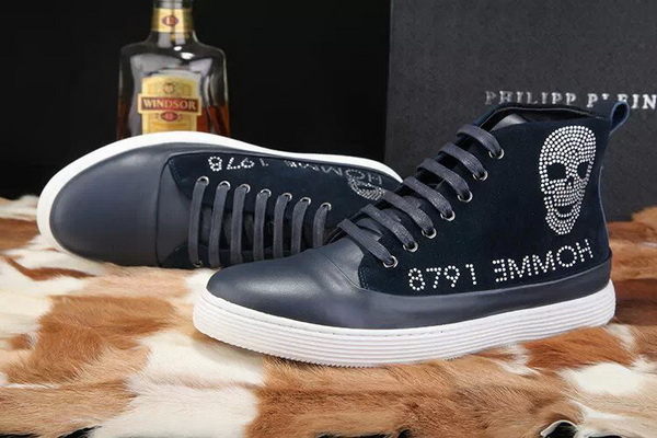 PhiliPP Plein High-Top Fashion Men Shoes--028